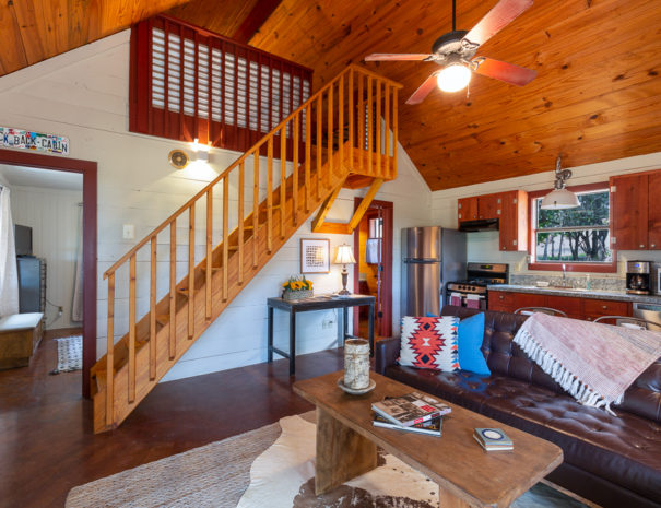 Ranch 3232 offers Hill Country cabin rentals, campsites, RV sites, and glamping tents near Pedernales Falls State Park.