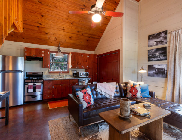 Ranch 3232 offers Hill Country cabin rentals, campsites, RV sites, and glamping tents near Pedernales Falls State Park.