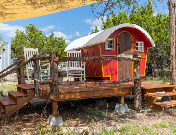 Ranch 3232 offers Hill Country cabin rentals, campsites, RV sites, and glamping tents near Pedernales Falls State Park.