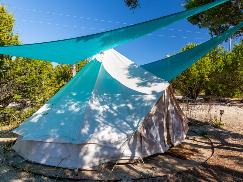 Ranch 3232 offers Hill Country cabin rentals, campsites, RV sites, and glamping tents near Pedernales Falls State Park.