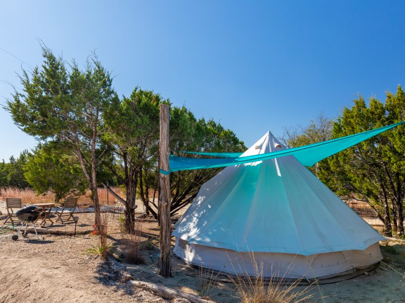 Ranch 3232 offers Hill Country cabin rentals, campsites, RV sites, and glamping tents near Pedernales Falls State Park.