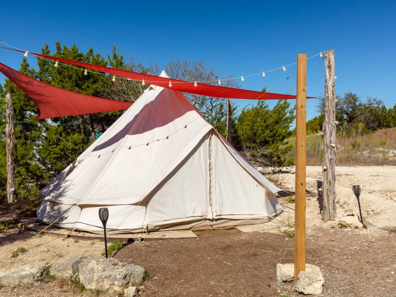 Ranch 3232 offers Hill Country cabin rentals, campsites, RV sites, and glamping tents near Pedernales Falls State Park.